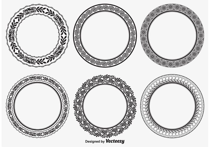 vintage victorian vector twig texture swirl style shape set round frames round retro planning pattern oval ornate old modern illustration graphic frames frame set frame element Design Elements design decorative frames decorative decoration decor collection circular circle brush branch border black background antique abstract 