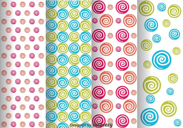 wallpaper swirl spiral shape seamless repeat polka dot pattern pattern line dot patterns dot pattern dot curve circle background backddrop abstarct 