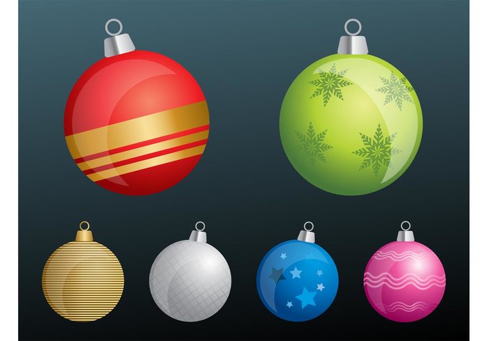 winter stars squares snowflakes snow lines holidays festive decorations colors colorful christmas celebration balls 3d 