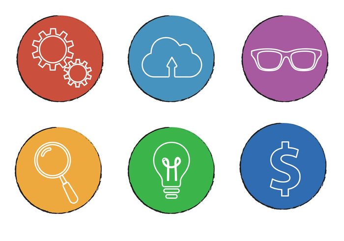 symbol shopping search money miscellaneous icon magnifying glass Idea icon glasses gears gear connection cloud storage cloud 