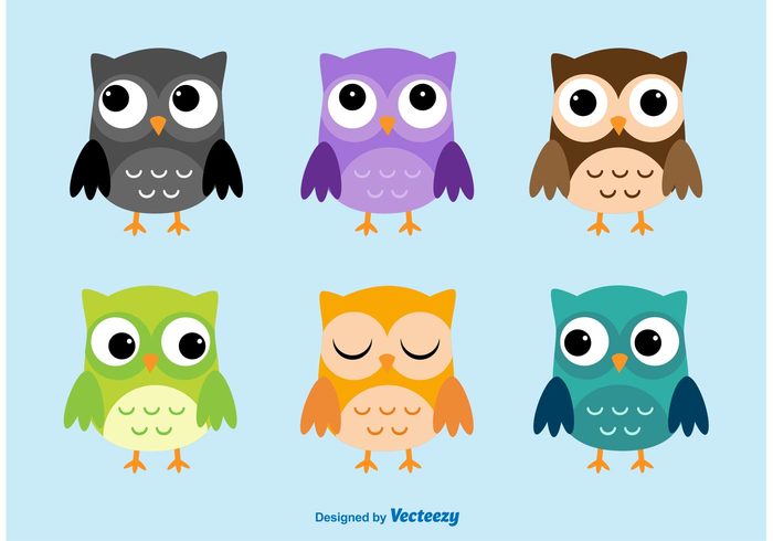 owlet owl happy fun expression doodle cute owl cute colorful childish cheerful character cartoon bird baby shower owl baby owl animal adorable 
