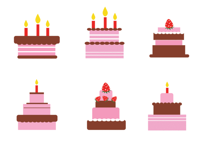 wedding set pink party decorative decoration celebration candle cakes cake birthday 