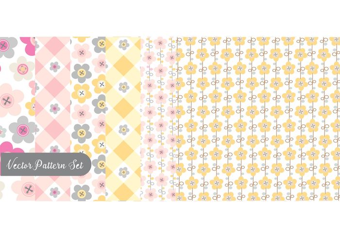 yellow wallpaper vichy check vector patterns Textile sweet pink pattern set pattern papers set papers lovely gingham wallpaper gingham pattern gingham background gingham fun flowers flower pattern fabrics Design set design cute pattern cute colorful checks background  