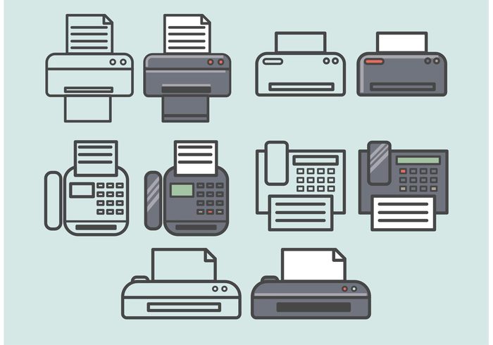 website web telephone sign set printer print phone paper office modern message mail internet icon set fax icons fax icon fax equipment email document computer clock calendar button business 