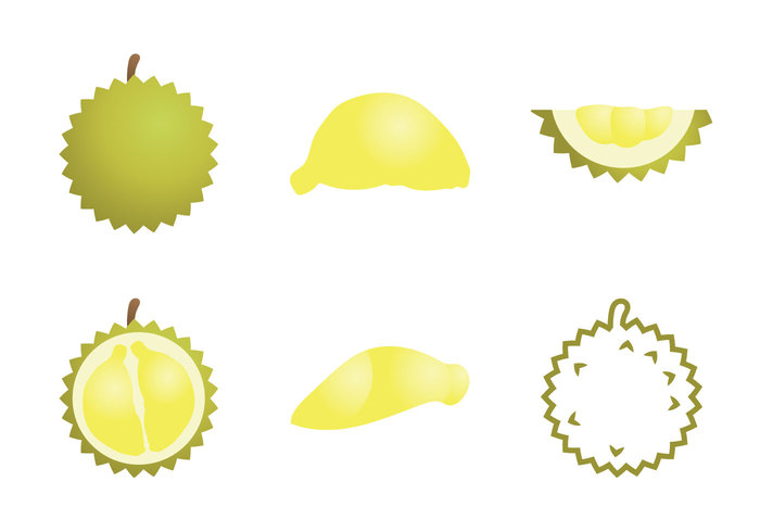 yummy sweet spike fruit freash food Flesh eat durian delicious 