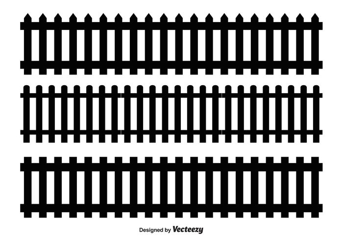 yard wooden wood timber tall straight silhouette shape set Sample rural retro plank picket fence vector shapes picket fence silhouette picket fence shapes picket fence picket outside outdoors old objects neighborhood neighbor natural lumber lines isolated group front fence elegance design creative boards black back 
