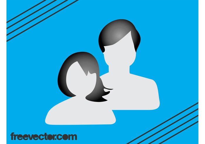woman users user social network silhouettes profile man icons heads avatars avatar 