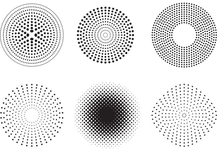 pattern halftone dots 
