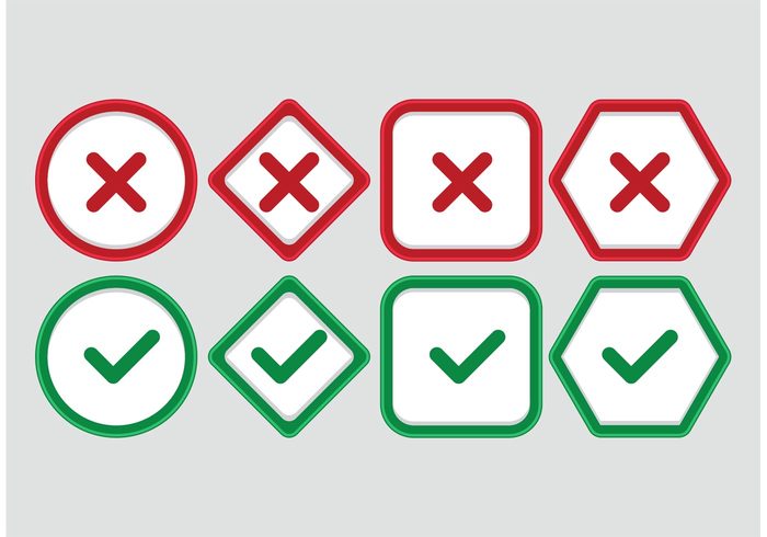 yes wrong voting vote tick test symbol Survey shape right red questionnaire polling poll OK no like incorrect green form exam Dislike disagree correct incorrect correct confirmation confirm concept checkmark checklist check Approve agreement accept  