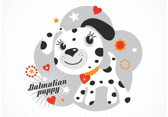 web wallpaper vector sweet silhouette puppy print pretty postcard pattern mascot lovely little illustration icon happy graphic funny eyes drawing dog design dalmatian puppy dalmatian cute clip characters character cartoon book background art animals animal adorable 