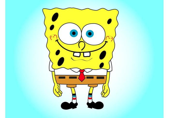 sponge smiling Smile Pop culture Nicktoons nickelodeon Kids’ show happy clothes children character cartoon animation animated 