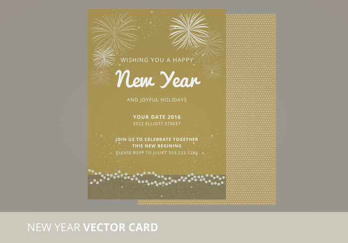 year vector cards vector card new years eve new year card new year invitation holiday happy new year happy gold Fireworks custom card celebrate cards card 