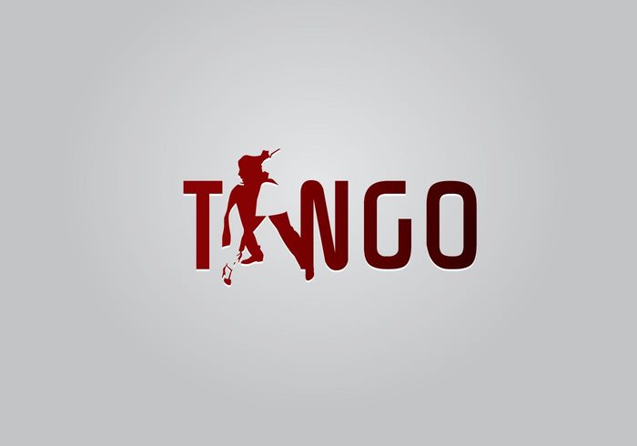 tango pebeta lvers logo free logo couple arrabal 