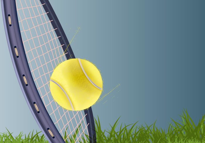 tennis sport shot screen racket net ball 