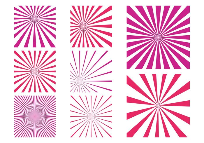 sunburst starburst squares rays pop art Patterns lines decorative Backgrounds abstract 