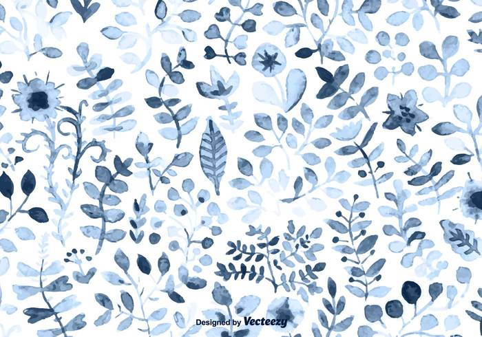 winter white wet watercolour watercolor water wallpaper vintage texture splash season seamless pattern paper paint ornate nature ink hand fabric drawing draw decorative bright blue background backdrop art 