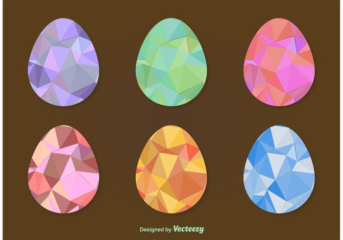 triangle style silhouette shape set polygonal easter egg polygonal easter polygonal polygon origami mosaic label isolated holiday happy easter Geometry geometric egg Easter eggs easter crumpled colorful backdrop abstract 