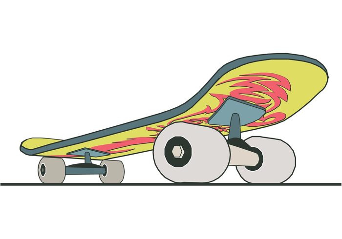 wheels sport skater skateboard skate deck board 