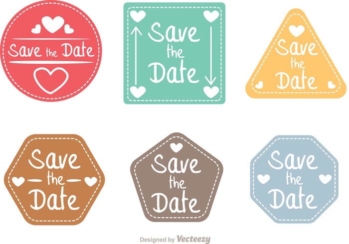 wedding sticker save the date label save the date badge save the date announcement save the date Reception marriage love label invitation heart engagement celebration celebrate announcement 