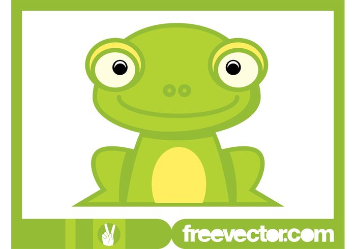Smile nature mascot happy frog fauna comic character cartoon animal amphibian 