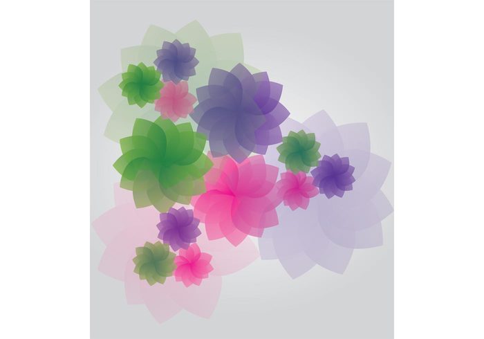 violet verde ornaments Magenta illustrator flowers flower color background 