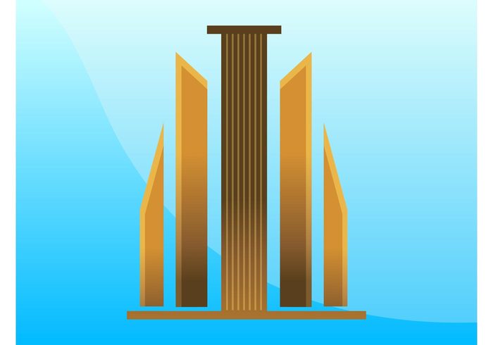 symmetry stripes old logo greek greece gradient columns building architecture ancient abstract shapes 