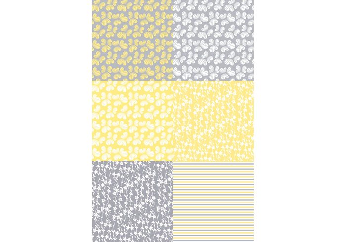 yellow wallpaper vector pattern trendy Textile Surface summer stylish style stripes spring set seamless romantic pattern paper set nature modern lovely illustration gray graphic flower floral flora fashion fabric elegant Design set design decorative decoration decor creative colorful background art abstract 