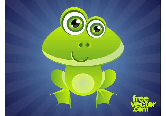 Smile nature mascot happy frog fauna comic character cartoon animal amphibian 