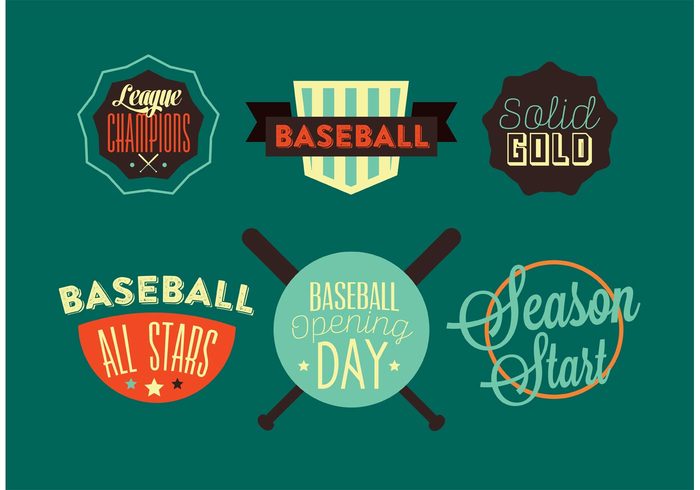 sticker stadium sports logo sports Softball sign opening day medal league label insignia emblem champion bat baseball opening day baseball logo baseball badge baseball ball badge Athletic 