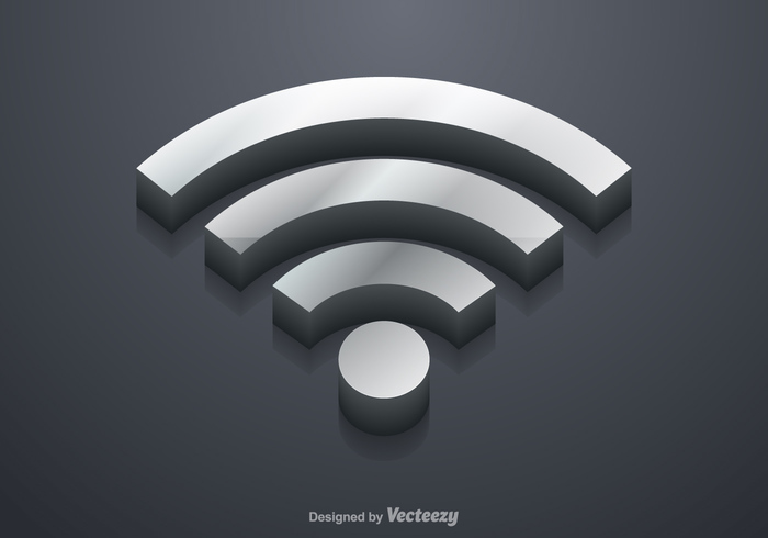 wireless wifi symbols wifi symbol wi-fi wi web vector Transmission technology symbol signal sign network metal internet icon fi connection connect communication 3d 