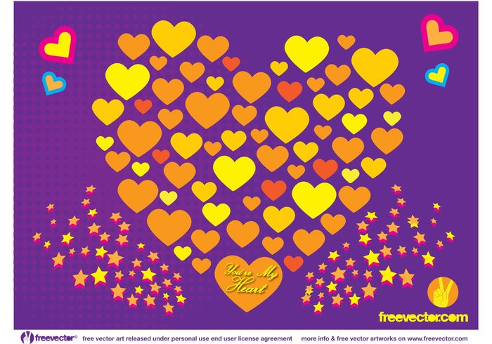 wedding valentine stars shape romance pop art passion love invitation hearts heart free download flirting Flirt feelings february card 