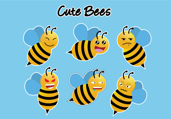 yellow spring sad happy garden bee fly expression cute bees cute bee character cute bee cartoon cute bee cute character black bees bee character bee cartoon bee animal angry 