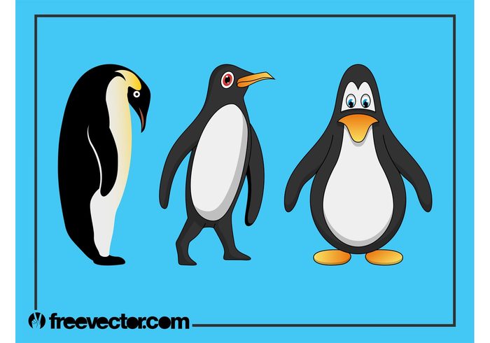 wildlife penguins penguin mascots Flightless birds Flappers Emperor penguin comic characters cartoon animals animal 