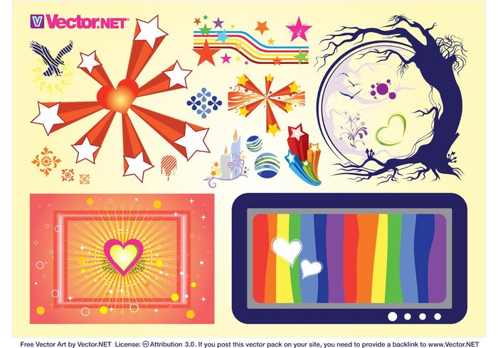 Willow tv tree symbol star splatters shapes rainbow paint love hearts heart globe freebies explosion eagle cool colorful 