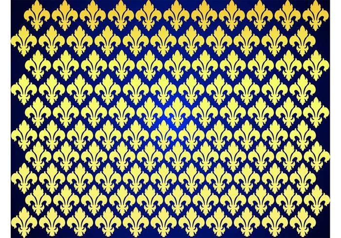 wallpaper symbols queen pattern monarch luxurious lily lilies kingdom king fleur de lis decorations Backdrop image 