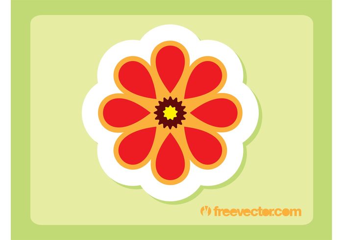 sticker spring nature logo icon flowers flower floral flora eco cartoon blossom bloom badge apps 