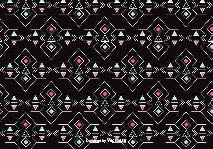 wallpaper vector triangular seamless pattern Geometry geometric free decorative decoration dark black background abstract 