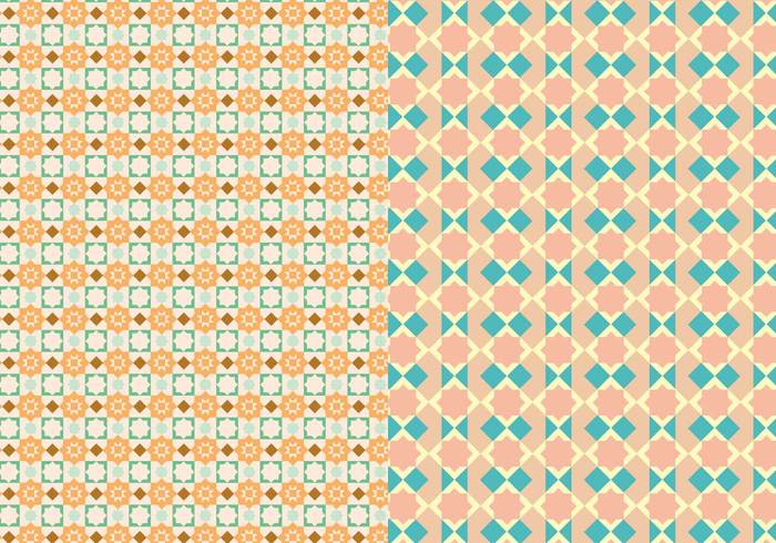 wallpaper vector trendy shapes seamless random pastel ornamental mosaic Geometry geometric decorative decoration deco background abstract 