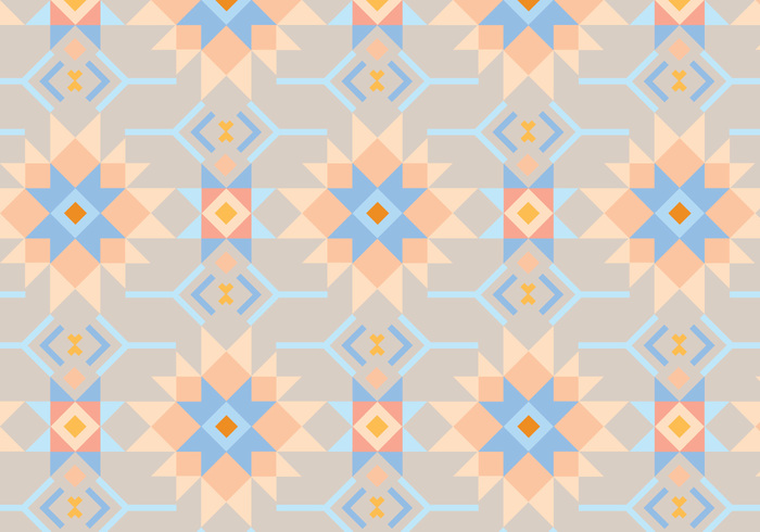 wallpaper trendy shapes seamless random peach and blue peach pattern ornamental norwegian Geometry geometric decorative decoration deco background abstract 