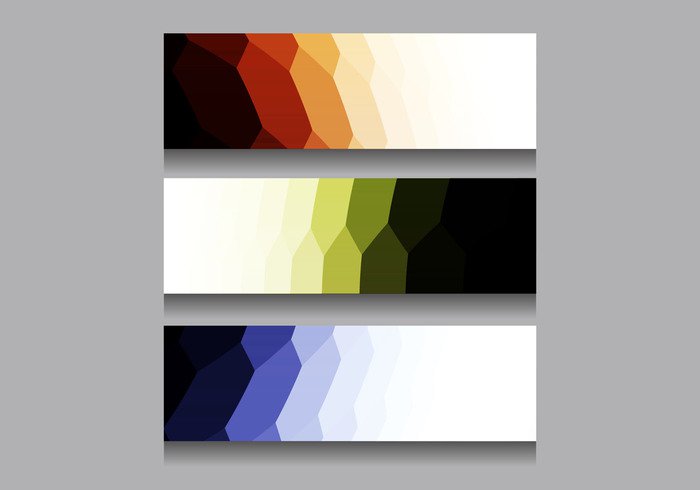 website web wallpaper template modern hexagon header elegant decorative colorful card banner background backdrop abstract 