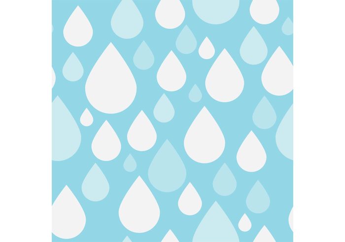 weather water wallpaper seamless rainy rain pattern drops day blue 