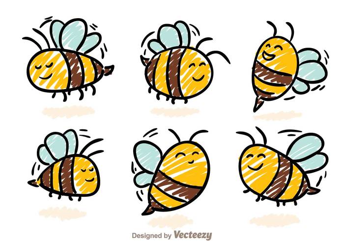 Smile scribble orange insects insect honey happy fun fly cute bees cute bee character cute bee cartoon cute bee cute cartoon bugs bug bee animal 