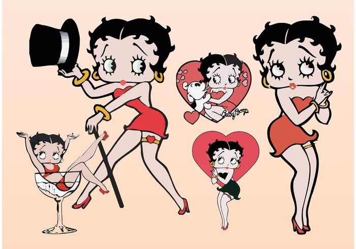 tv television sexy sex symbol movies funny fantasy comics character cartoon Betty boop vector Betty Boop animation 