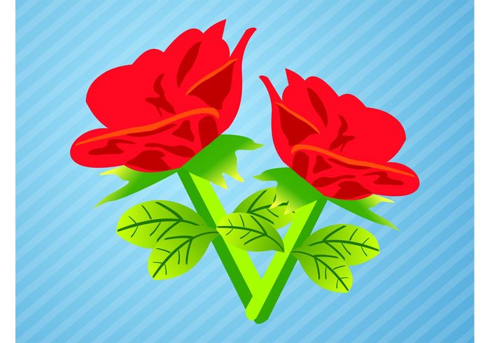 summer Stems spring romantic plants petals nature logo leaves icon gardening flowers floral decoration 