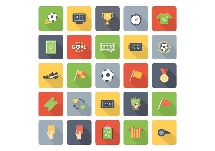 yellow Whistle website tournament Tactics symbol substitute stadium sport soccer shoes referee red play pictogram Match league kick icon set game foul football flag field equipment dismissal Defense competition club champion card board 