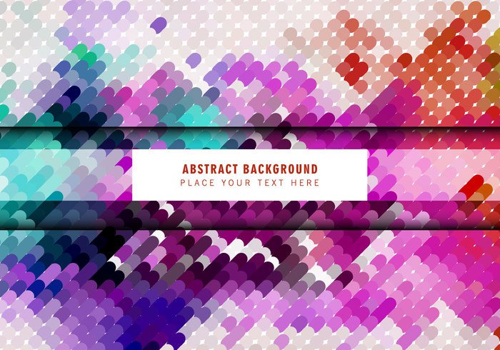 technology pattern multicolored mosaic glowing frame dot design colorful card business bright banner background abstract 