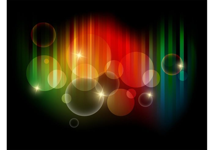 wallpaper stripes sparkles round lines colorful circles bubbles bokeh background backdrop abstract 