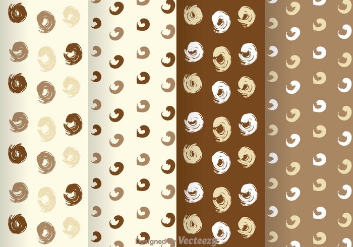 wallpaper sketch shape rough repeat polka dot pattern pattern line dot pattern dot decoration curve circle brown background backdrop abstract 