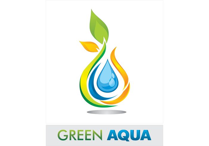 washted nature logo Green Aqua green environment aqua 