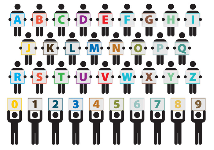 writing word typography typeface text symbol stick figure icon simple sign sentence pictogram people number men man with alphabet man icons man icon man letter holding group figure concept colorful capital alphabet abc  